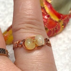 ✨💍genuine Ethiopian OPAL RING